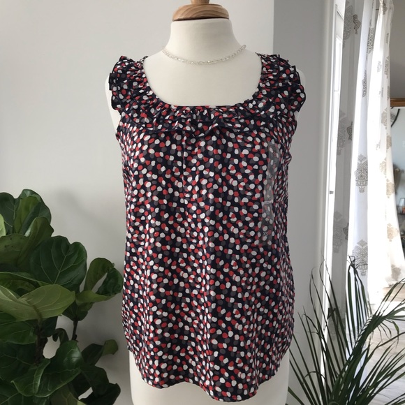 Tommy Hilfiger Tops - ✨3/$10✨ [tommy hilfiger] ruffle sleeveless tank